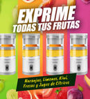 EXPRIMIDOR DE FRUTAS ™ | TUS JUGOS SALUDABLES SIEMPRE EN TU MANO!