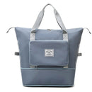 Bolsa de viaje multifunción impermeable y expansible.