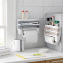 Dispensador de papel 4 en 1 🌪 EASY COOK 🧻 (Corte preciso y optimiza espacio)